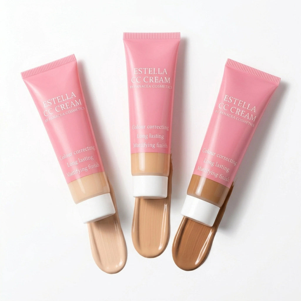 CC крем Estella by Panacea Cosmetics — 3 нюанса, матиращ финиш и дълготрайно покритие